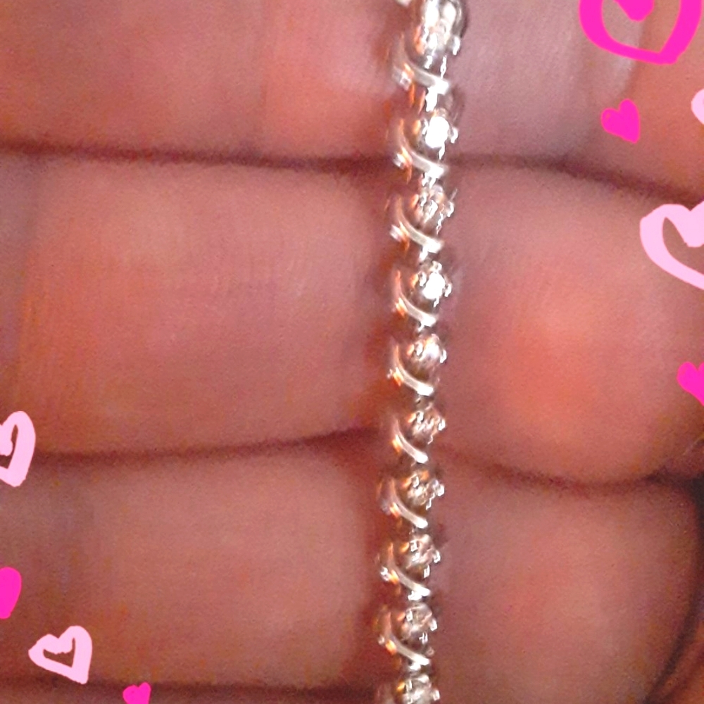 1ct Diamond Tennis Bracelet